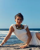 Robe Aliénor Écrue