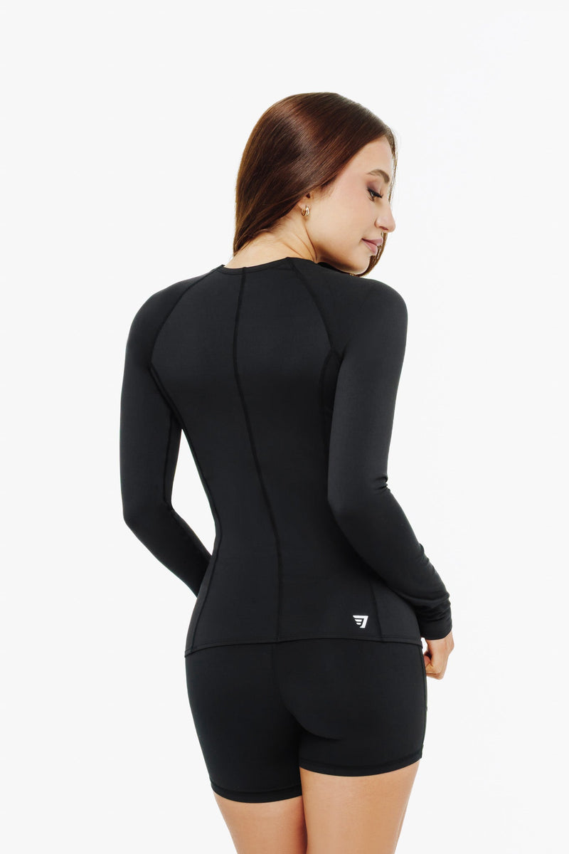 Top Power Manches Longues - Black