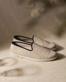 Chausson Bruson - Laine Beige Nuit - Homme