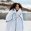 Couette Hiver - 100% Fibres Creuses Siliconnées - Enveloppe Coton