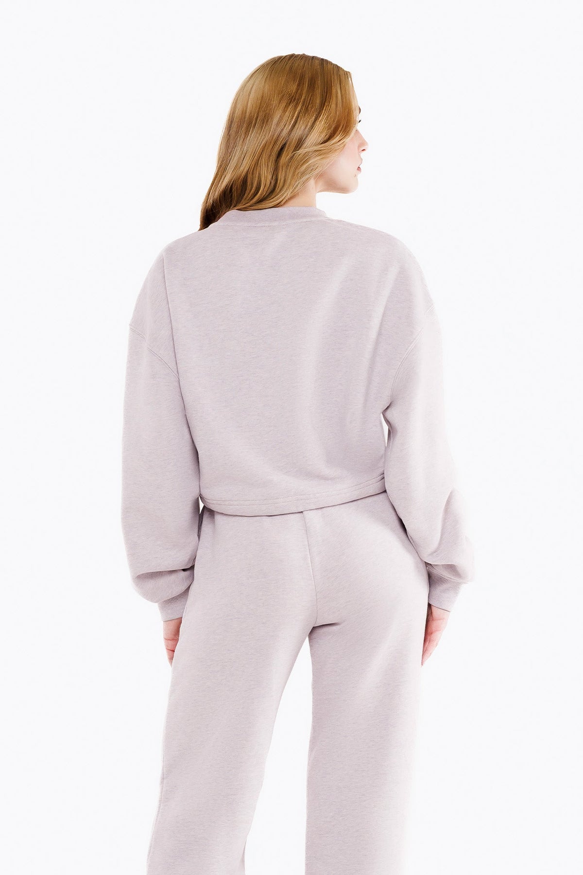 Sweat IVY Crop - Lavender Haze