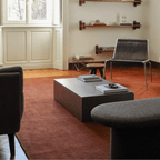 Tapis 100% Laine Nouvelle-Zélande - Rouille