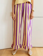 Pantalon Jaune & Violet Gasty