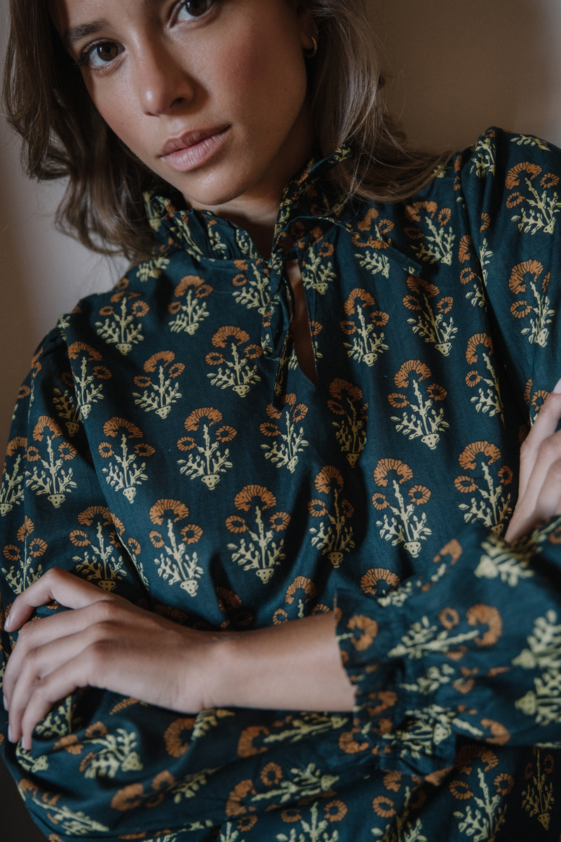 Blouse Jeanne - Vert