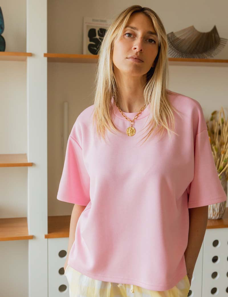 Lyserød T-Shirt Nolan
