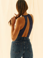 Sparkle Blueberry Bodysuit