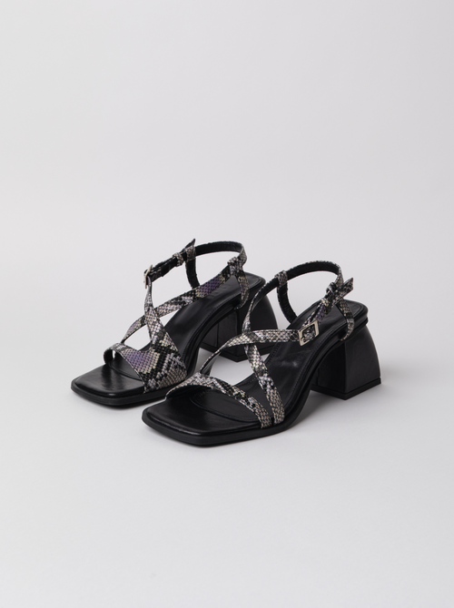Sandales Square Crush Python