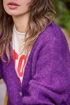 Laure Cardigan - Violet