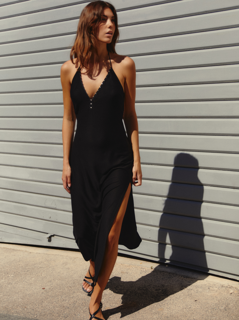 Robe Black Siren longue