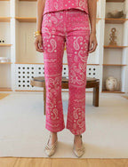 Jony Pink Bandana Jeans