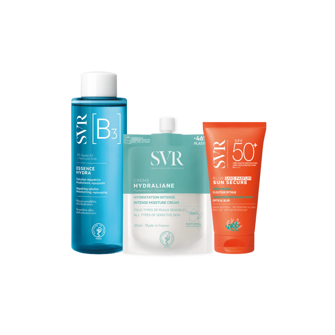 Routine Solaire Quotidienne Hydraliane B3 Et Sun Secure