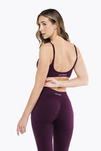 Elevate Sports Bra - Dark Berry