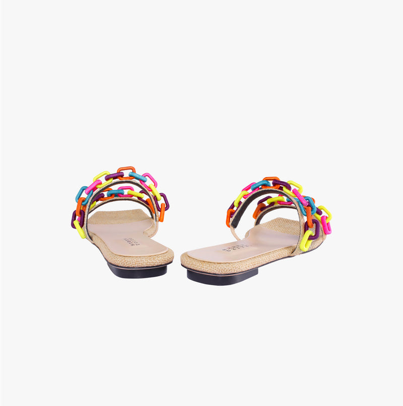 Catena Notte Rainbow 2 Strap Sandal