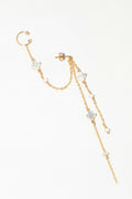Bijou D'Oreille Swan Étoile - Nacre