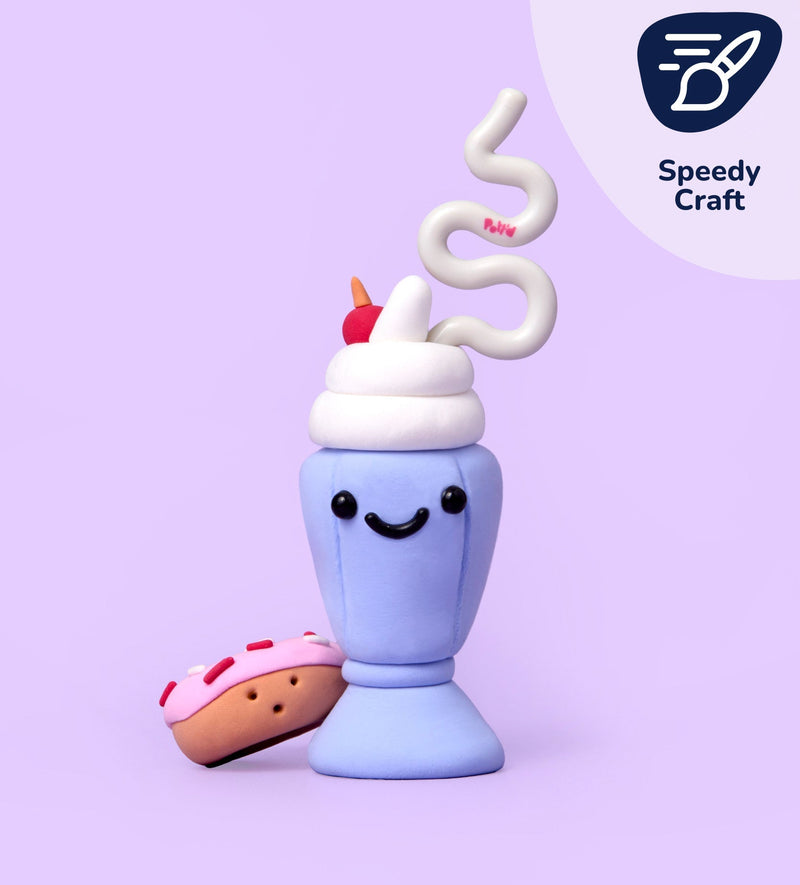 Foam Dough Collectibles: Tiny Yums - Milkshake & Donut