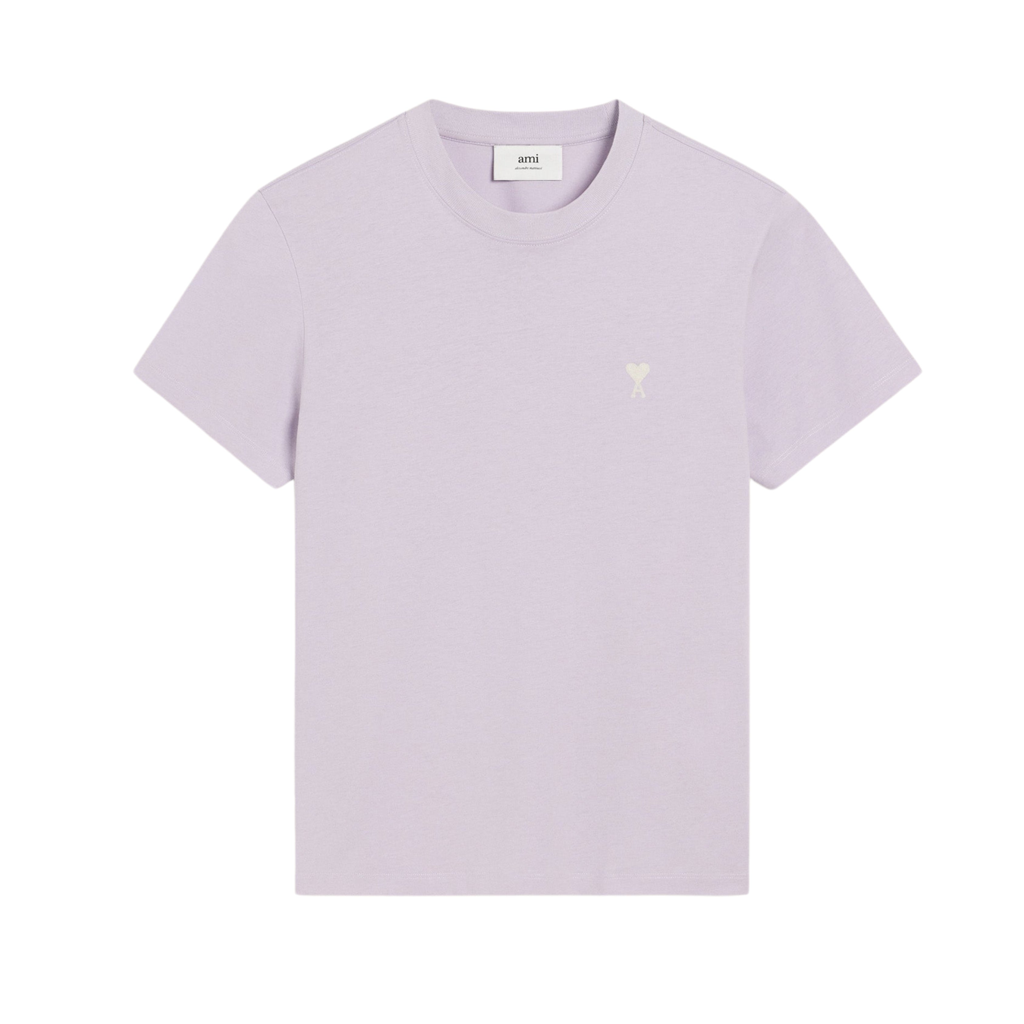 Ami Paris - Ami De Coeur T-Shirt - Lilac