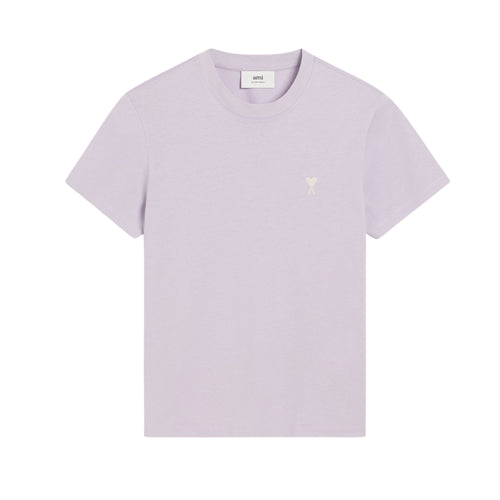 Ami Paris - T-Shirt Ami De Cœur - Lilas