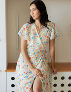 Robe Patchwork Fleurie Hasina