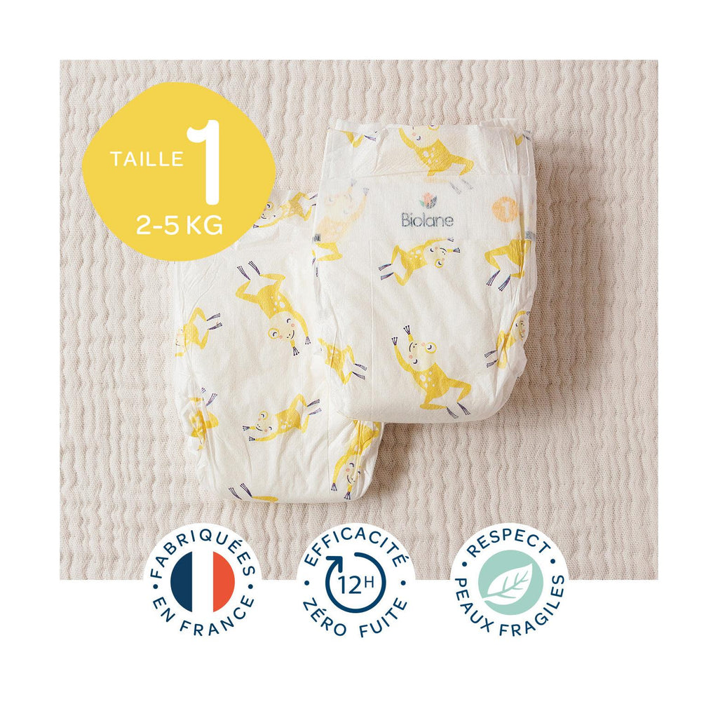Pañales Ecológicos - Tallas 1 A 6