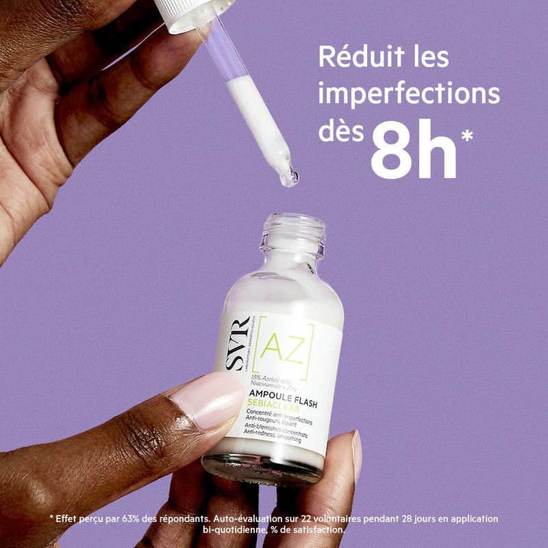 Sebiaclear Ampoule Flash Anti-Imperfections Anti-Rougeurs Lissante
