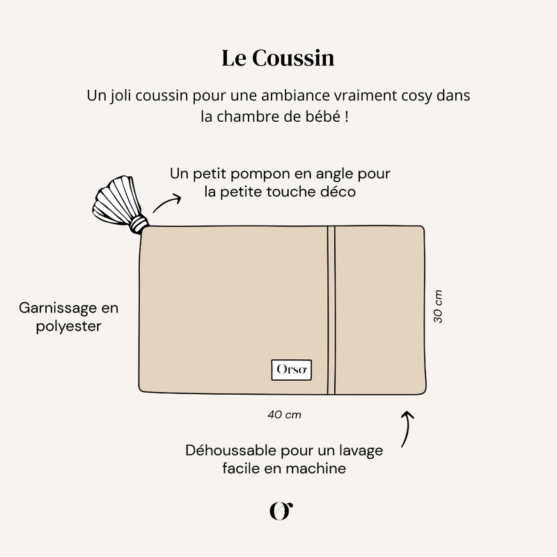 Coussin - Plumbago