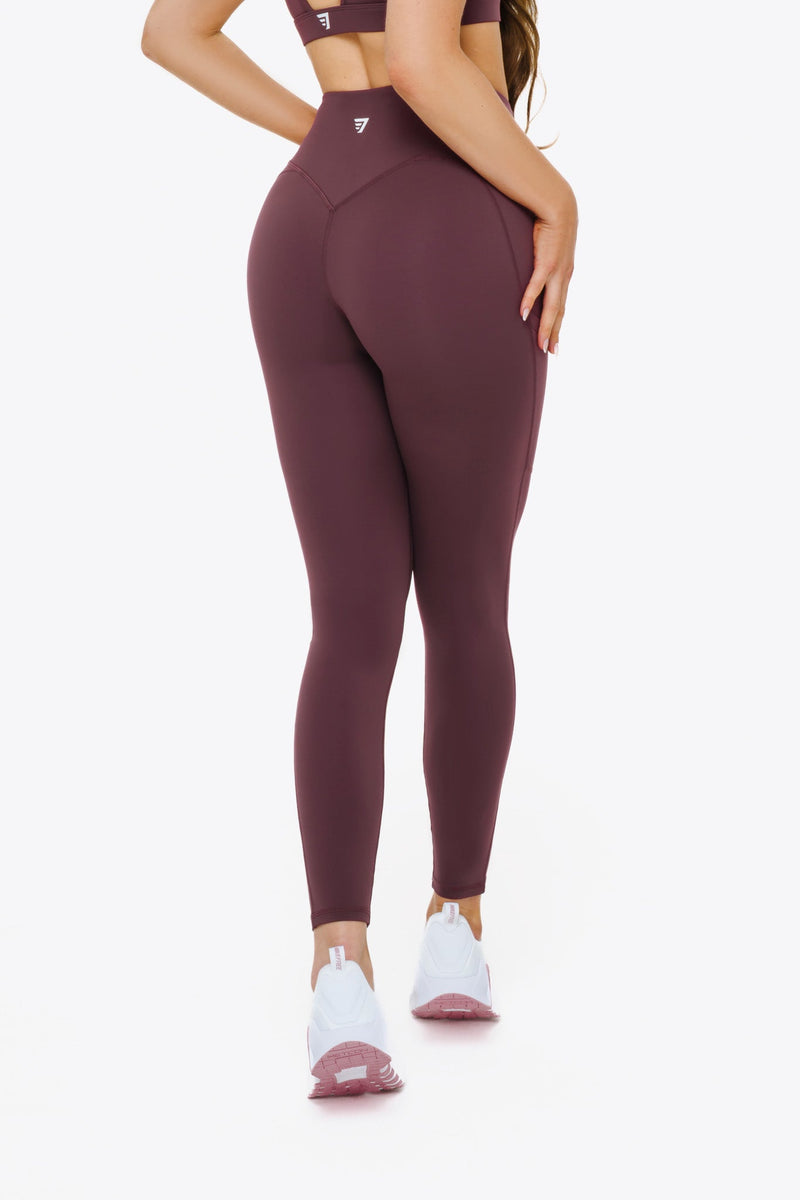 Legging Power - Dark Cherry