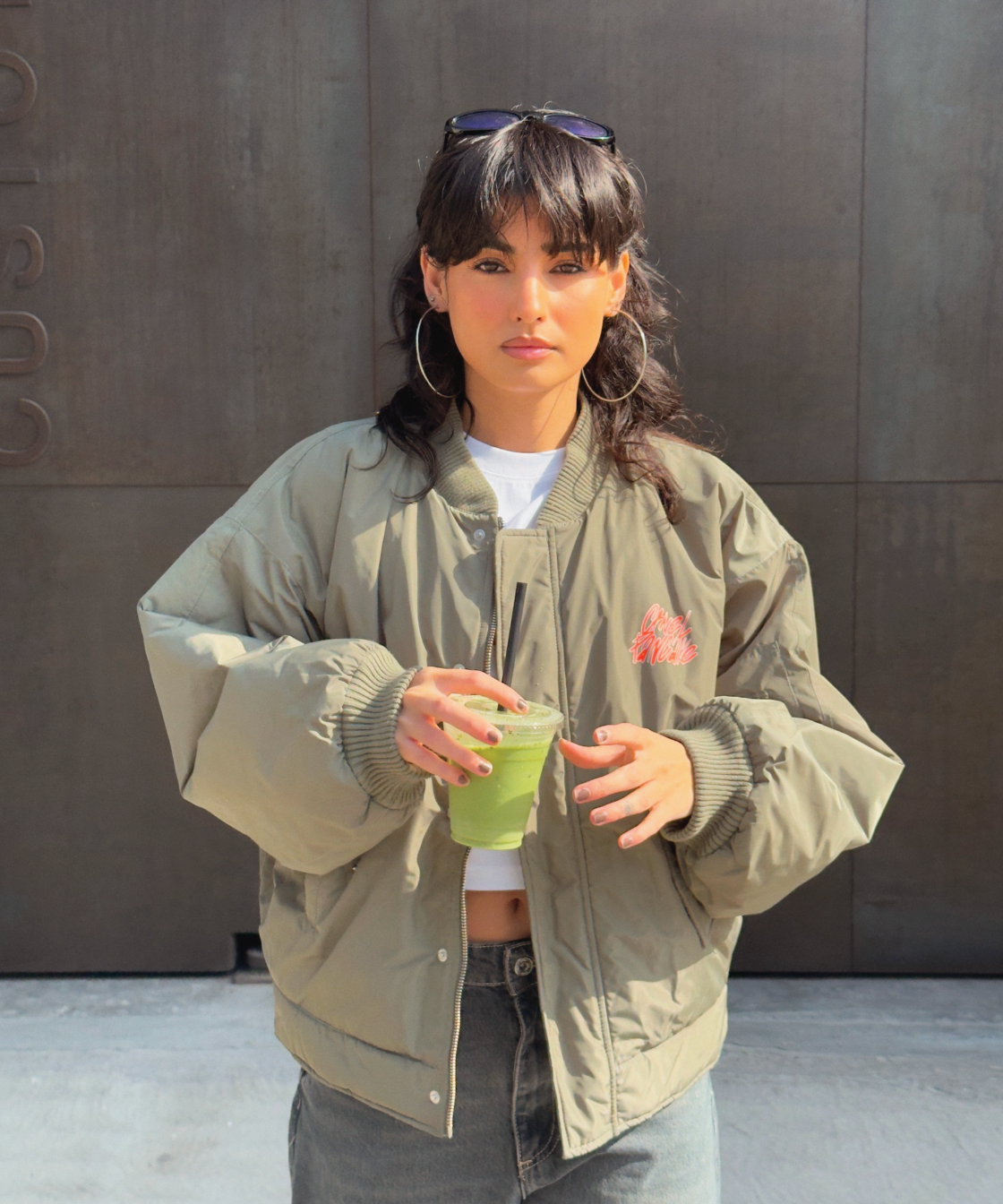 Bomber Lmsn - Kaki