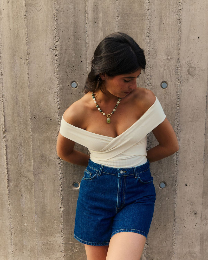 Christy Bodysuit - Ecru