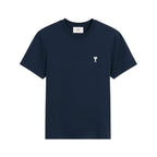 Ami Paris - Camiseta Ami De Coeur – Azul Blanco