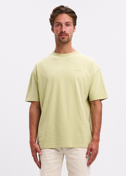 Camiseta Suave Orgánica - Verde Wasabi