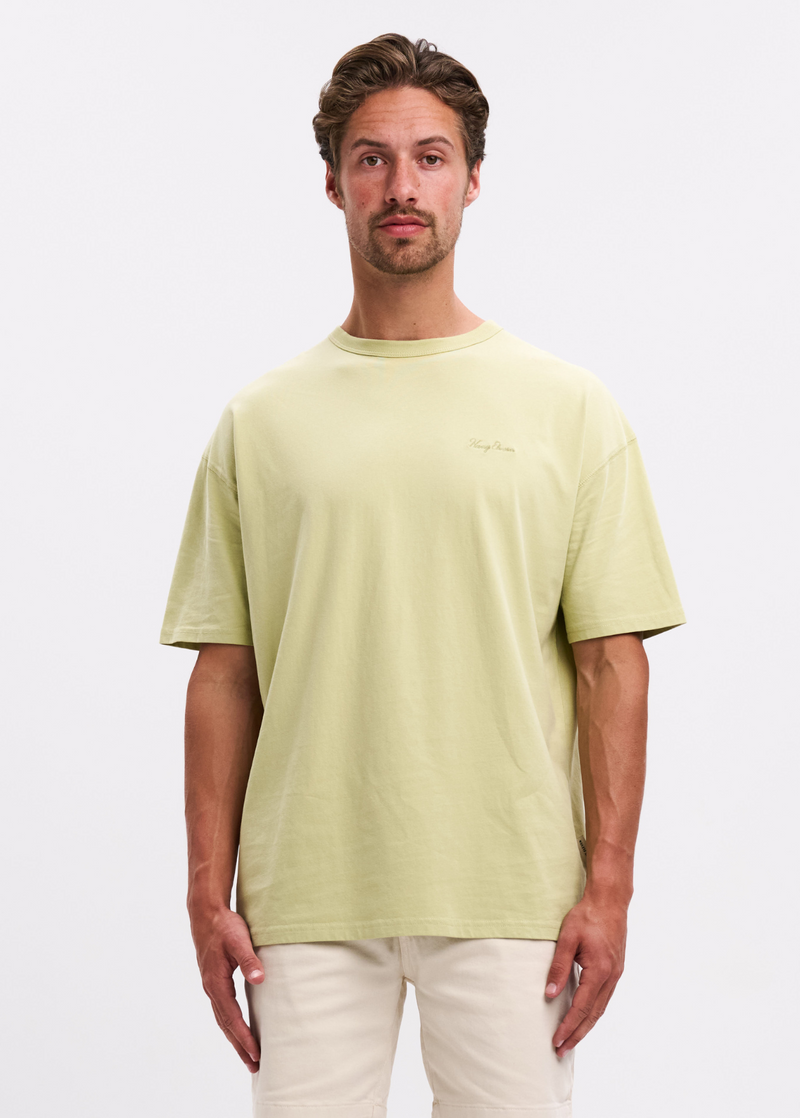 Camiseta Suave Orgánica - Verde Wasabi