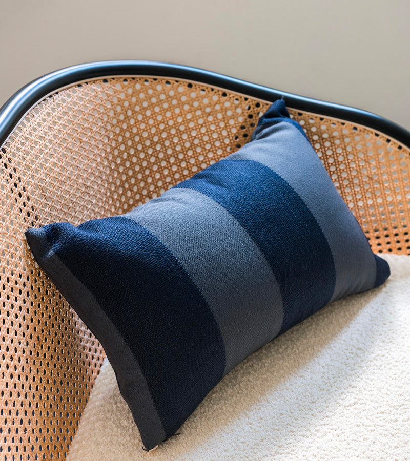 Coussin - Viaggio - Collaboration Kvadrat Et Raf Simons - Laine - Bleu