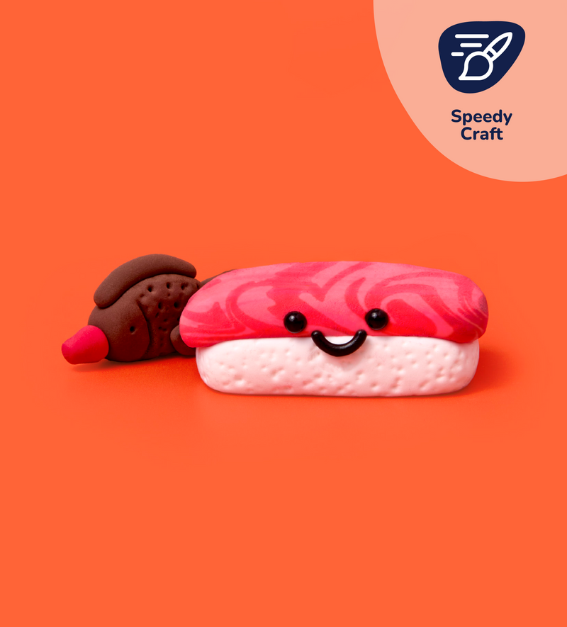 Foam Dough Collectibles: Tiny Yums - Sushi & Soy Sauce