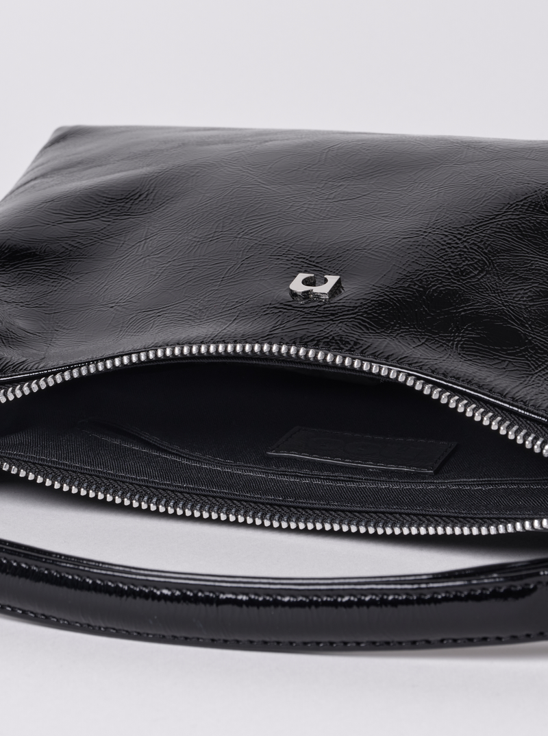 Bolso baguette negro
