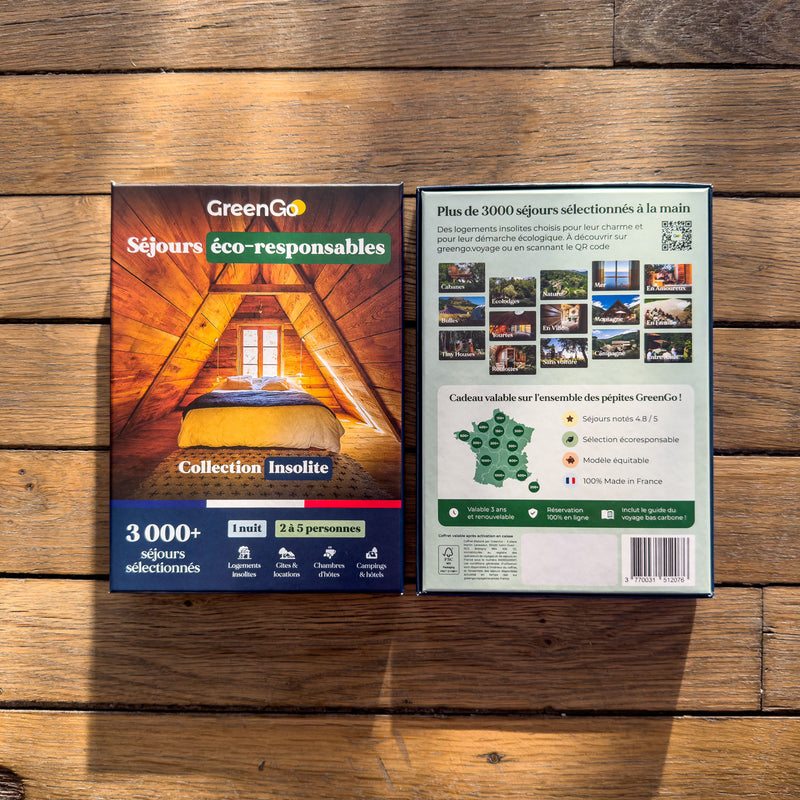 Coffret séjour insolite - 1 nuit