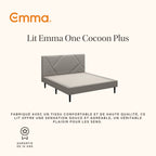 Ebbcc - Set - Materasso Originale + Letto Cocoon Plus - Bianco