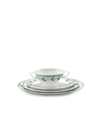 Midnight Flowers - Lot De 2 Assiettes - M - Porcelaine Bone China - Blossom Milk