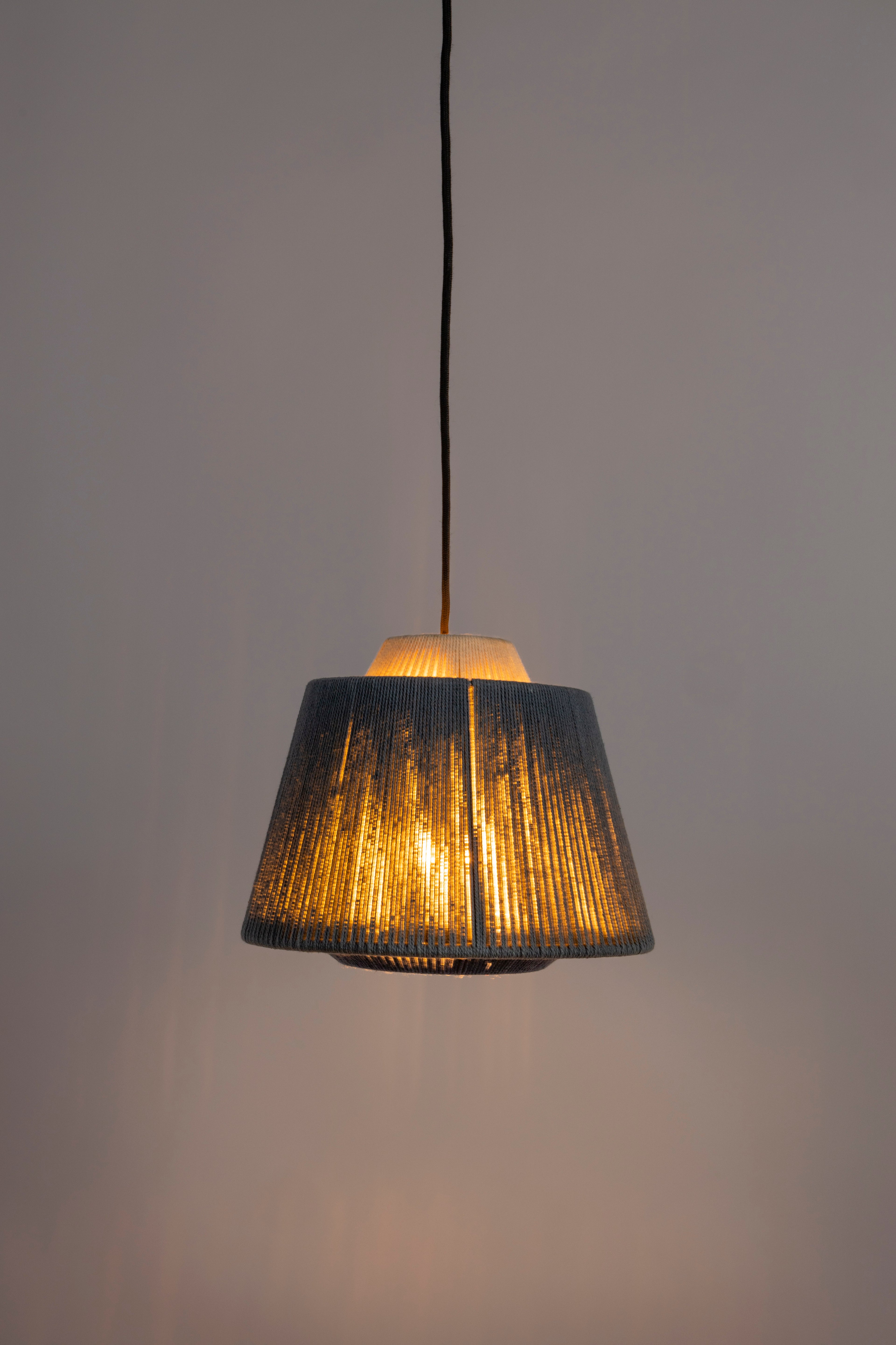 Yumi - Pendant light - Polyester - Blue
