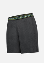 Invincible Short Cotton Pyjama Bottoms - Charcoal Grey
