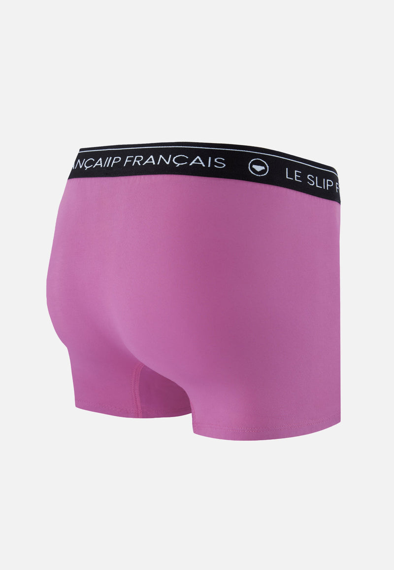Boxer En Coton - Redoutable Fuchsia