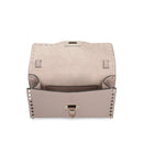 Valentino Garavani Rockstud Leather Crossbody Bag - Pink - Woman