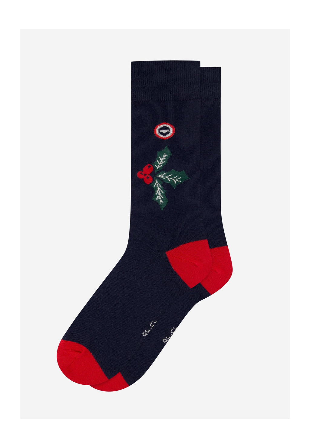 Chaussettes Mi-Hautes Fantaisie Lucas Houx - Marine