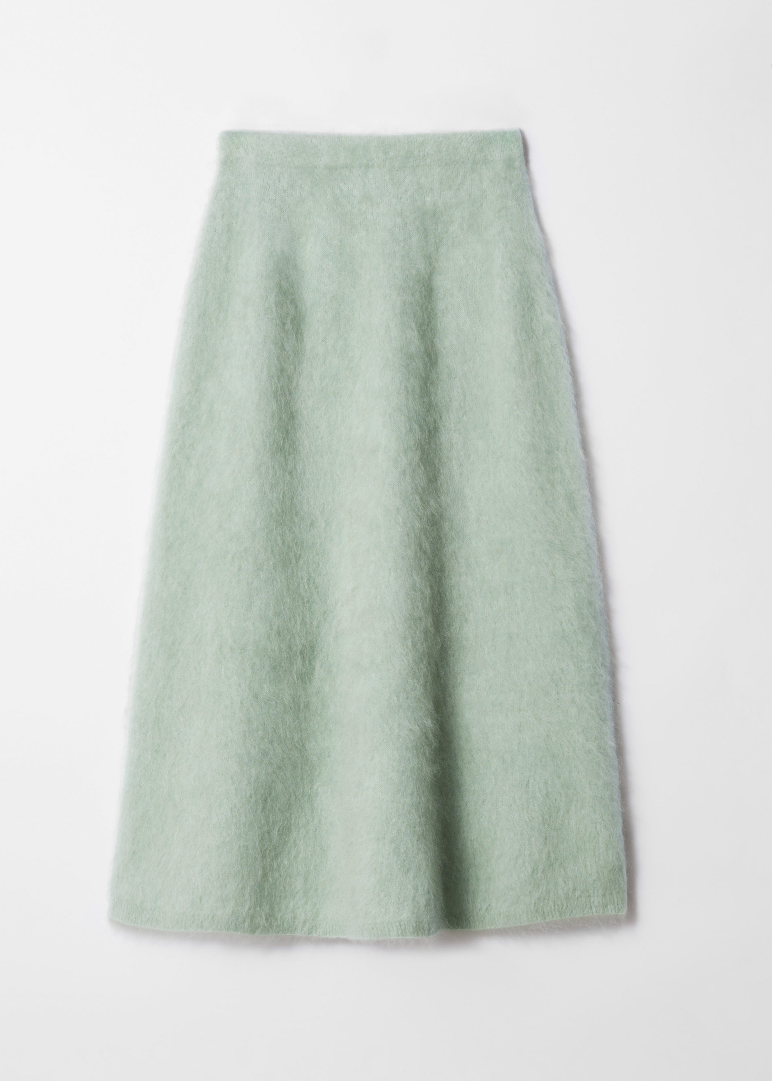 Jupe St Adelle En Mohair Mélangé - Verte