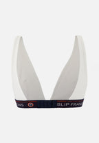 Sujetador Triangular Sin Aros Séduisante De Algodón - Blanco