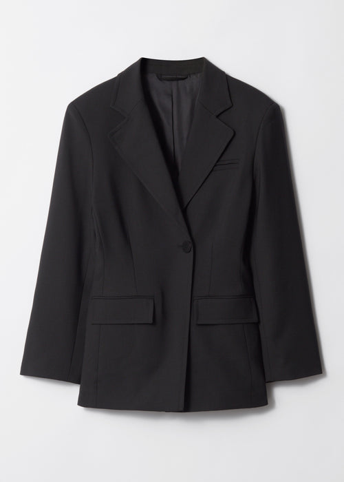 Blazer liso Pa Jill - Negro - Mujer