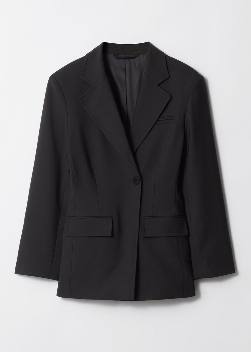 Blazer liso Pa Jill - Negro - Mujer