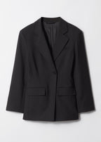 Blazer Pa Jill Solid Blazer - Noir
