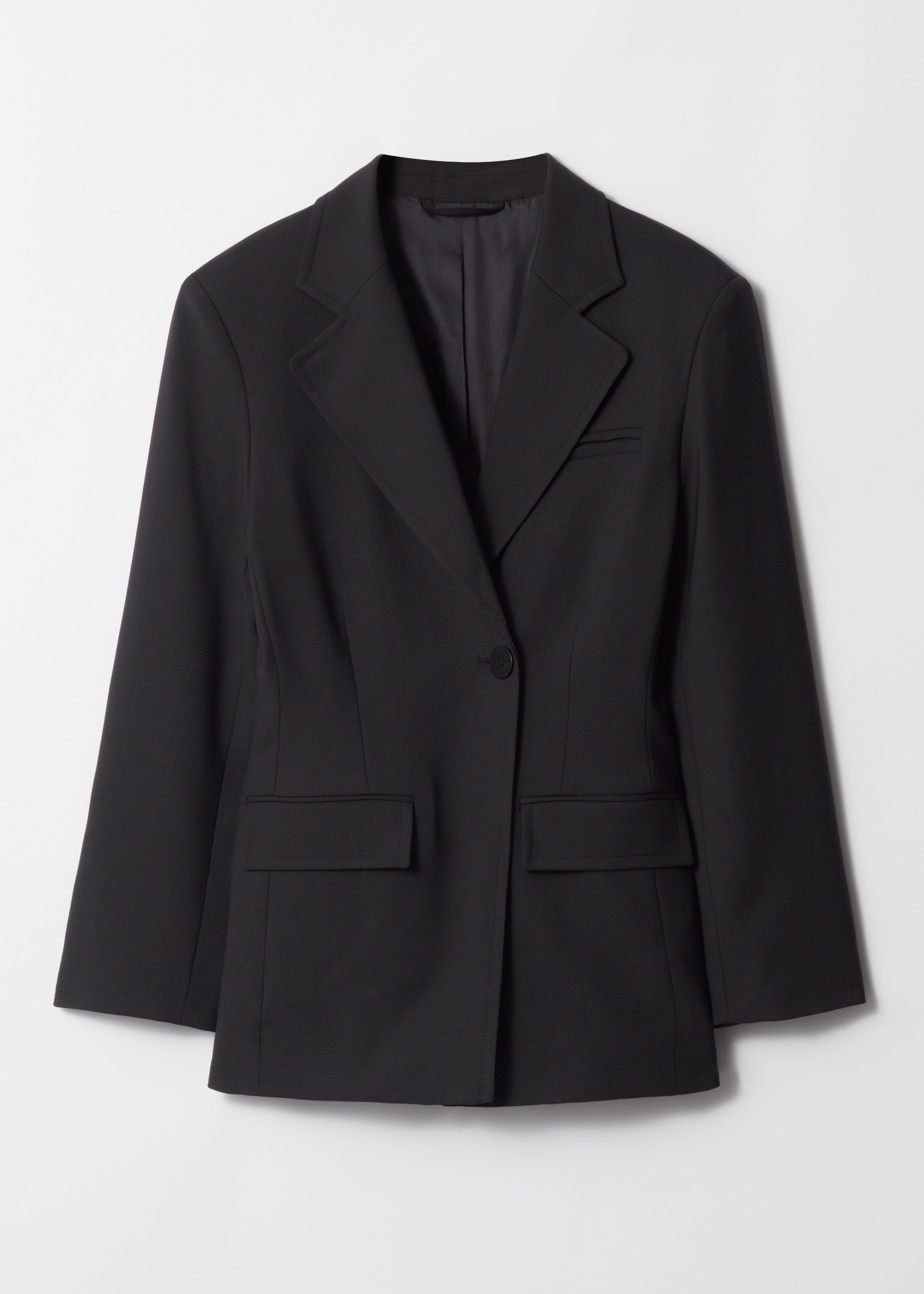 Blazer Pa Jill Solid Blazer - Noir