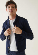 Cardigan Homme En Maille Bleu Marine - Eloi Marine