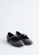 Zapatos Lea Deco Bailarina - Negro - Mujer